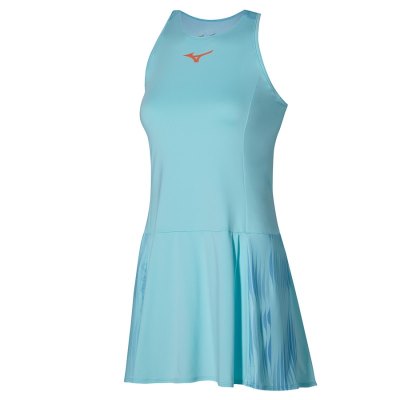 Vestido & Falda Mizuno Printed Dress Mujer Turquesa - Chile M610TCMYRL